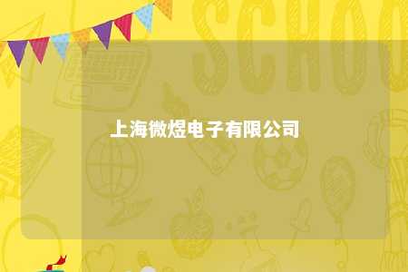 上海微煜电子有限公司 